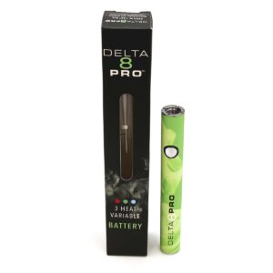 Delta-8 Pro 510 Universal Thread 3 Heat Variable Vape Battery