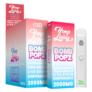 2000mg THCA Delta-8 2g Live Resin Disposable Vape-Pen
