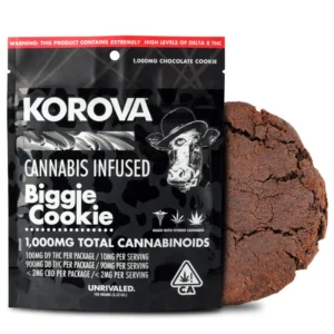 Korova Biggie Cookies 1000mg (900mg D-9 100MG THC)