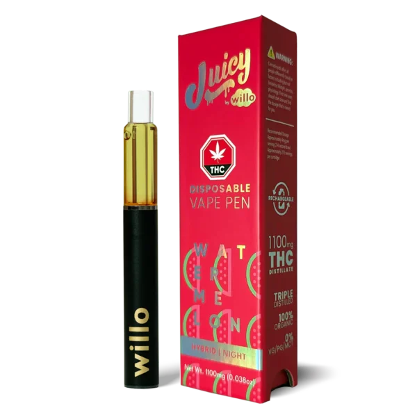 Juicy Willo-11OOmg Disposable THC Vape Pen UK