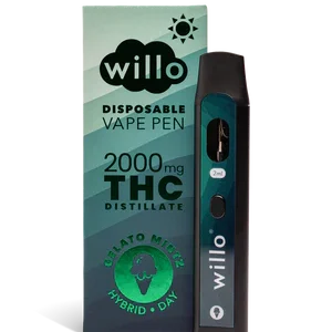 Willo THC Disposable Vape Pen 2000mg
