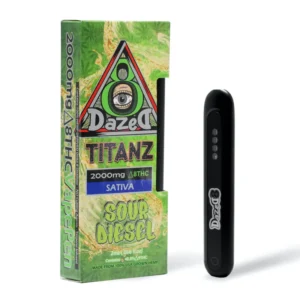 Sour Diesel Titanz Disposable Delta-8 THC 2g