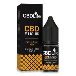 CBDLife CBD E-Liquid Citrus Fruit Mix 250mg 10ml