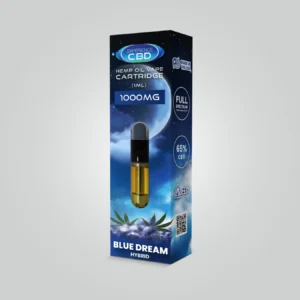 Hemp Oil Vape Cartridge 1ml-1000mg Blue Dream