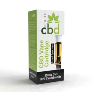 CBD Vape Cartridge 500mg Broad Spectrum