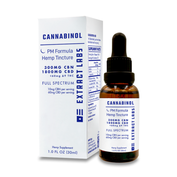 Cannabinol PM Formula Hemp Tincture 2100mg