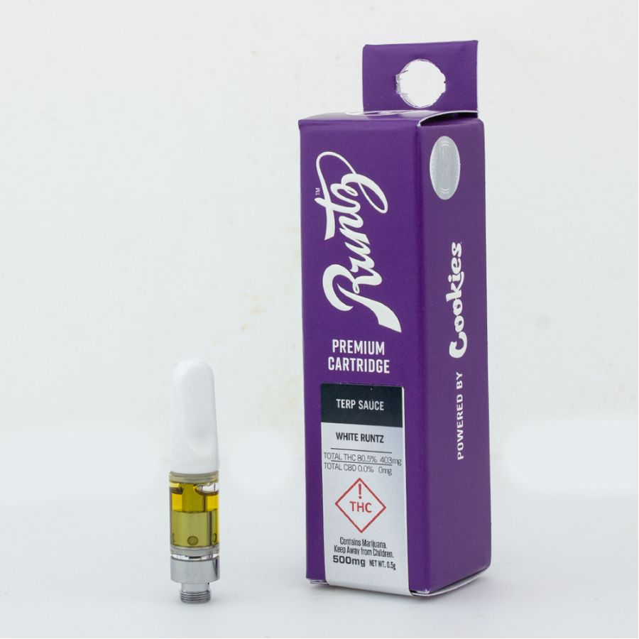 Cookies Vape Cartridge 500mg White Runtz