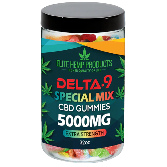 D9 Special Mix CBD Gummies-5000MG
