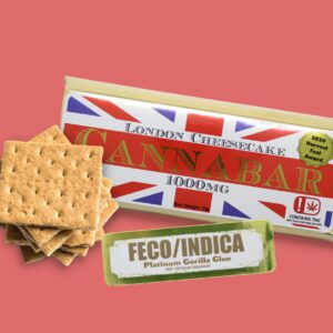 London Cheesecake Cannabar 1000mg