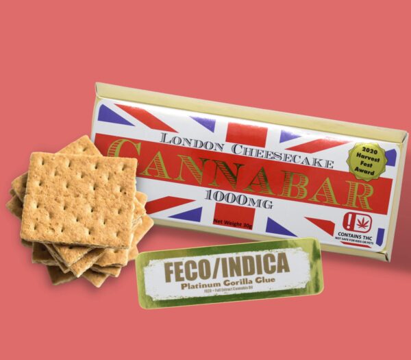 London Cheesecake Cannabar 1000mg